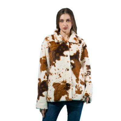 China Plus Size Winter Sherpa Fleece Casual Warm Jacket Outwear 2022 Custom Warm Women Scare Sherpa Jacket for sale