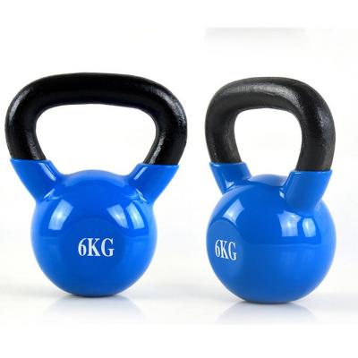 China Durable Ali And Amanzon Hot Sale Wholesale Vinyl Dipping Kettlebell Weightlift Kettlebell Set for sale