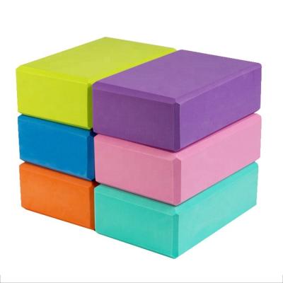 China Pink Eco-Friendly EVA Foam Yoga Block Hot Selling EVA Foam Brick in Clearance Store for sale