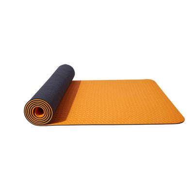 China High Quality Custom Eco Friendly Smelless U V Strip PVC Digital Printed Yoga Mat Comfortable For Gym Yoga Home Exercise for sale