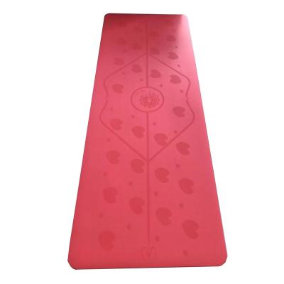 China Wholesale Yoga Exercise Private Label Thick Custom Printed Foldable Yoga Mat With Strap Kids Eco Friendly NBR Yoga Mat Nbr 10mm for sale