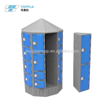 China Strong Round Heavy Duty Lockers For Garden / Beach for sale