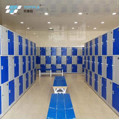 China Office 6 cabinet clothes door selling plastic cabinet three piece club door locker locker rfid plastic locker for sale