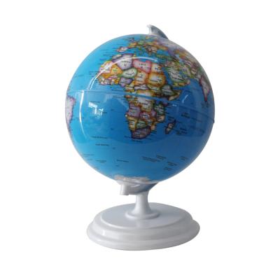 China Good China Manufacturers Science Education 20cm Arched Clear Illuminated Printing Earth Globe for sale