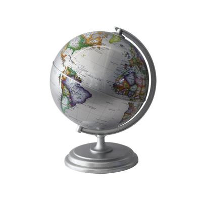 China 360 Rotating 8 Inch Geographical Globe Illuminated Antique For Desk Shelves Office Home Decor World Globe for sale