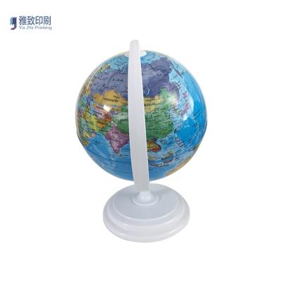 China Hot Sale High Quality Clear Luminous Printing Mini World Globe For Kids Teaching Education Learn for sale