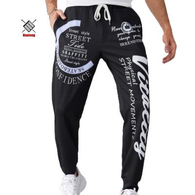 China Customized Joggers Nylon Sweated Organic Loose Hombre Cotton Track Hombre Anti-wrinkle Spring Gym Pants Unisex Pants for sale