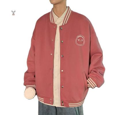 China Wholesale New Fashion White Loose Custom QUICK DRY Baseball College Letterman Varsity Jackets for sale