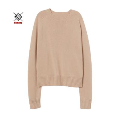 China Wholesale Custom High Quality Anti-Wrinkle Knitwear Import Crewneck Knitted Cashmere Sweater for sale