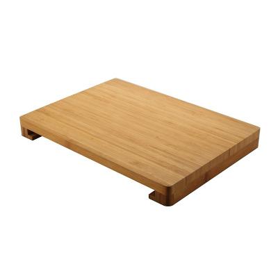 China Sustainable Large Slotted Organic Bamboo Cutting Boards Cutting Plates Board with Juice Groove for sale