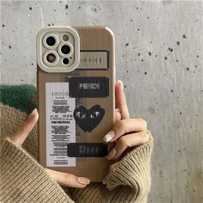 China Waterproof Personalize Letter Phone Case For iPhone X/XR/XS/11/12/13PRO MAX Luxury Cover for sale