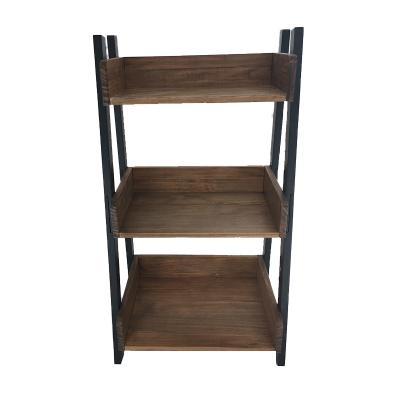 China Single Viable Wooden Wall Shelf Furniture For Bookcase And Display For Home And Office for sale