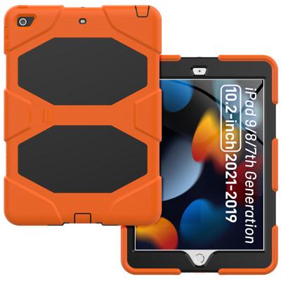 China Anti-fall For iPad 9th Generation 2021Shockproof Rugged Smart Tablet Cover For iPad 10.2 Case for sale