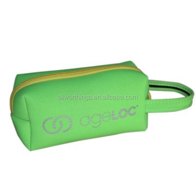 China 2019 Trendy Fashion Neoprene Cosmetic Bag Neoprene Make Up Pouch With Custom Logo for sale