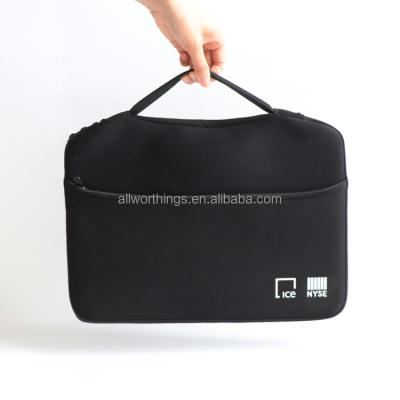 China Waterproof / Fashion Shockproof And Beautiful Neoprene Laptop Filter Bezel Computer Protective Sleeve With Pouch for sale