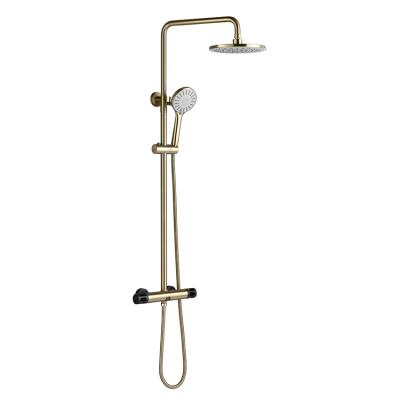 China With slide bar China factory multiflow rain shower wholesale hearain shower set faucet rainfall for sale