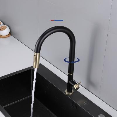 China Sense Faucets Touch Sense Kitchen Faucet Flexible Smart Kitchen Faucet Pull Out Kitchen Faucets for sale