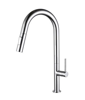 China Sense Faucets Chrome Touch Sense Kitchen Faucet Flexible Smart Kitchen Faucet Pull Out Kitchen Faucets for sale