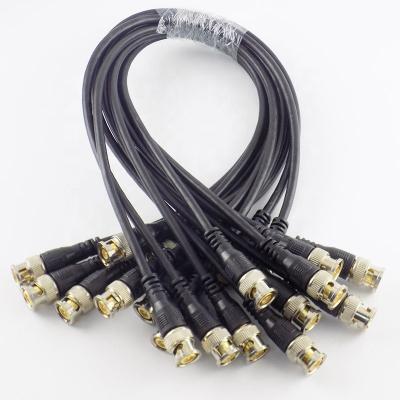 China Telecommunication OULAIDA 0.5M-3M BNC Male To BNC Male Adapter Connector Cable Pigtail Wire For CCTV Camera BNC Connection Cable Accessories for sale