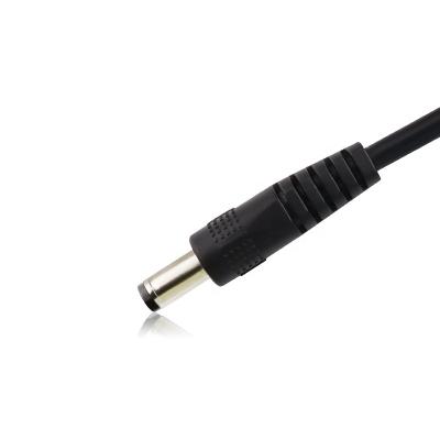 China Video Game Player OULAIDA Cheap Price 1Meter DC5521 Single Jack DC Power Cable Plug Connector 5.5mm x 2.1mm Male Extension Tinned Solderable for sale