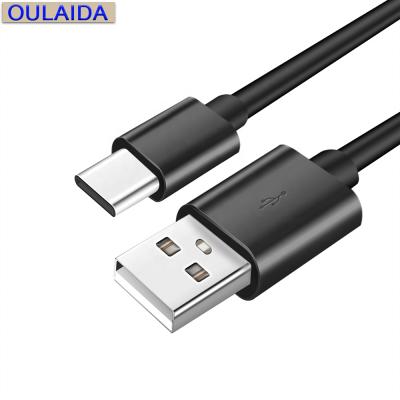 China High Quality MP3/MP4 Player OULAIDA 1M Black USB Type C Data Sync Charger Cable 3A Fast Charging Use For Mobile Phone Type-C for sale