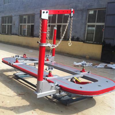 China Factory Direct Selling Car Body Pulling Tool Car Straightening Bench 3500kg for sale