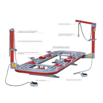 China Car Body Straightening Platform For Chassie Repair 3500 Kg for sale