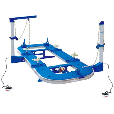 China Auto Body Pulling Machine Car Repair Chassis Straightening Bench For Sale 3500 Kg for sale