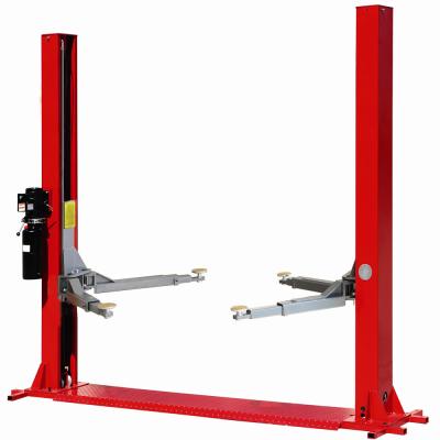 China 5mm 4 Ton Two Post Car Lift With Safe And Explosion-proof Oil Cylinder 4000KG for sale