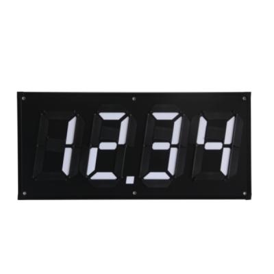 China 850*350mm Gas Station Price Flip Signs Safety Adjustment Digital Price Sign for sale