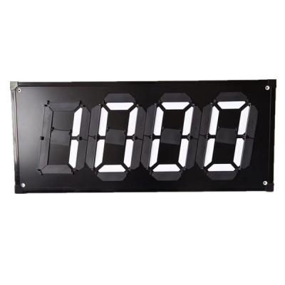 China 8.888 Digital Message Display Board Reflective 7 Segment Price Display Board for sale