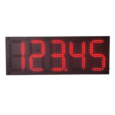 China 8888 Gas Station LED Price Display 4 Digit 7 Segment Displays OEM ODM for sale