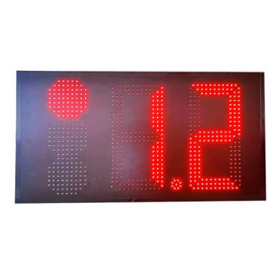 China 18'' 8.889 Gas Station LED Price Board Waterproof Strong Heat Dissipation Good for sale