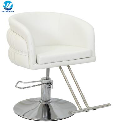 China Barber Shop Modern Barber Shop Hair Lift Seat Hair Cutting Stool Special New Fashion Styling Ironing Chair for sale