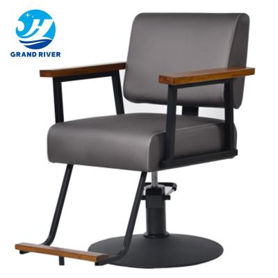 China Modern Barber Shop Hair Salon Chair Hair Cutting Chair Tidal Shop Stool Perm Dye Lift Seat for sale