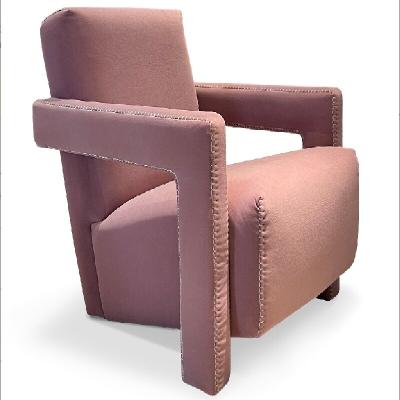 China Foldable Casual Furniture Top Grade Hotel Lounge Utrecht Armchair Double-arm Sofa for sale