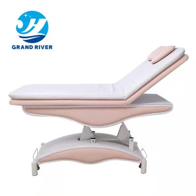 China 2022 Hot Selling Physiotherapy Thermotherapy Bed SPA & Facial Treat Equipment & Massage Table With Oxford Leather Furniture I Adjustable for sale