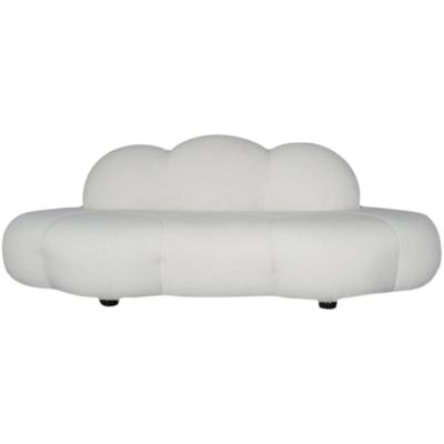 China Cloud Foldable Sofa Customized Fashion Curved Hotel Beauty Salon Homestay Special Shaped Furniture for sale