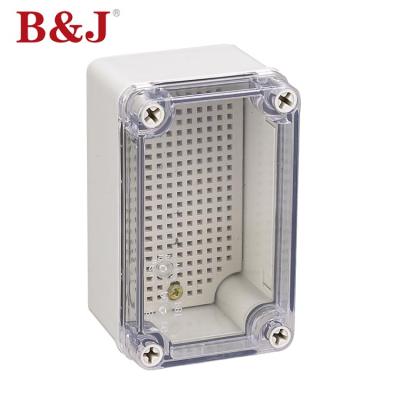 China China Size Custom Indoor Outdoor ABS Plastic Enclosure Electrical Waterproof Junction Box 80x130x70 mm ABS or PC for sale