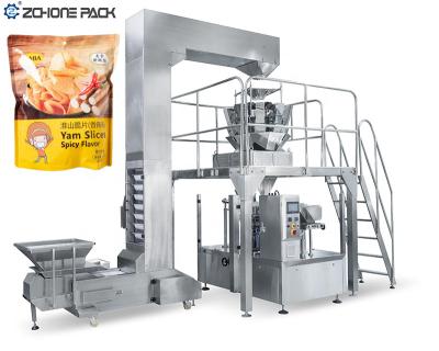 China Automatic Food Spice Pouch Doypack Multihead Food Weighing Weigher Premade Bag Packing Multifunctional Doy Packaging Machines for sale