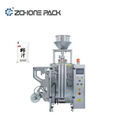 China China Variety Food Vertical Waist Bag Coconut Juice Water Packing Machine Factory for sale