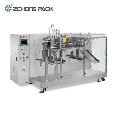 China Food Pouch Machine Automatic Horizontal Pre-made Pouch Wrapping Machines for sale