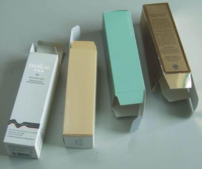 China cosmetic packaging box for sale