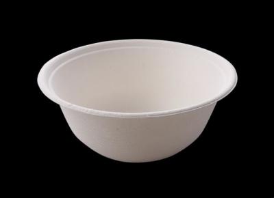 China Natural Biodegradable Bagasse Bowl Cheap Sugarcane Pulp Disposable Bowls For Food for sale