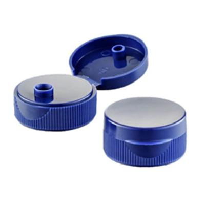 China 33400 Tapón de plástico con costillas Flip Top Cap Cap para botella Muestra 1-10 PCS gratis en venta