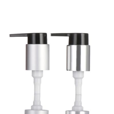 China Aluminum 24mm Plastic Pump Treatment Cream Pump for Cosmetic in White Color for sale