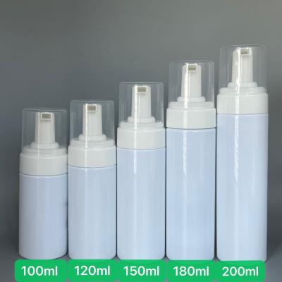 China 40mm PP Foam Pump Bottle for Wash and Shaving Cream Cleaning Liquid Dispenser No Mess for sale