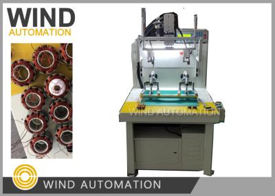 China Double Station Stator Winding Machine For Out Runner Single Phase 3 Phase Fan Motor for sale