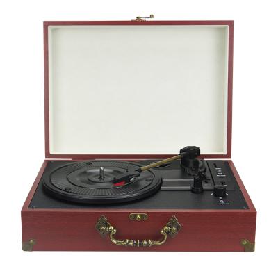 China Excellent Portable Suitcase Quality Turntable Vinyl Turntable Wholesale Three Speed ​​Vinyl Record Records For Your Selection for sale