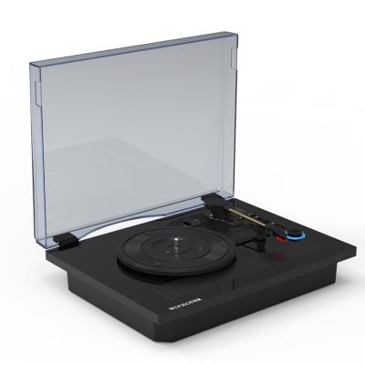 China Multifunctional fashionable style support multi-function radio connect large modern Phono quality turntable player for sale